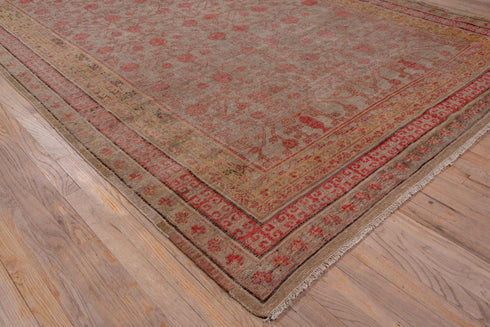 Antique Khotan Area Rug (6' x 13')